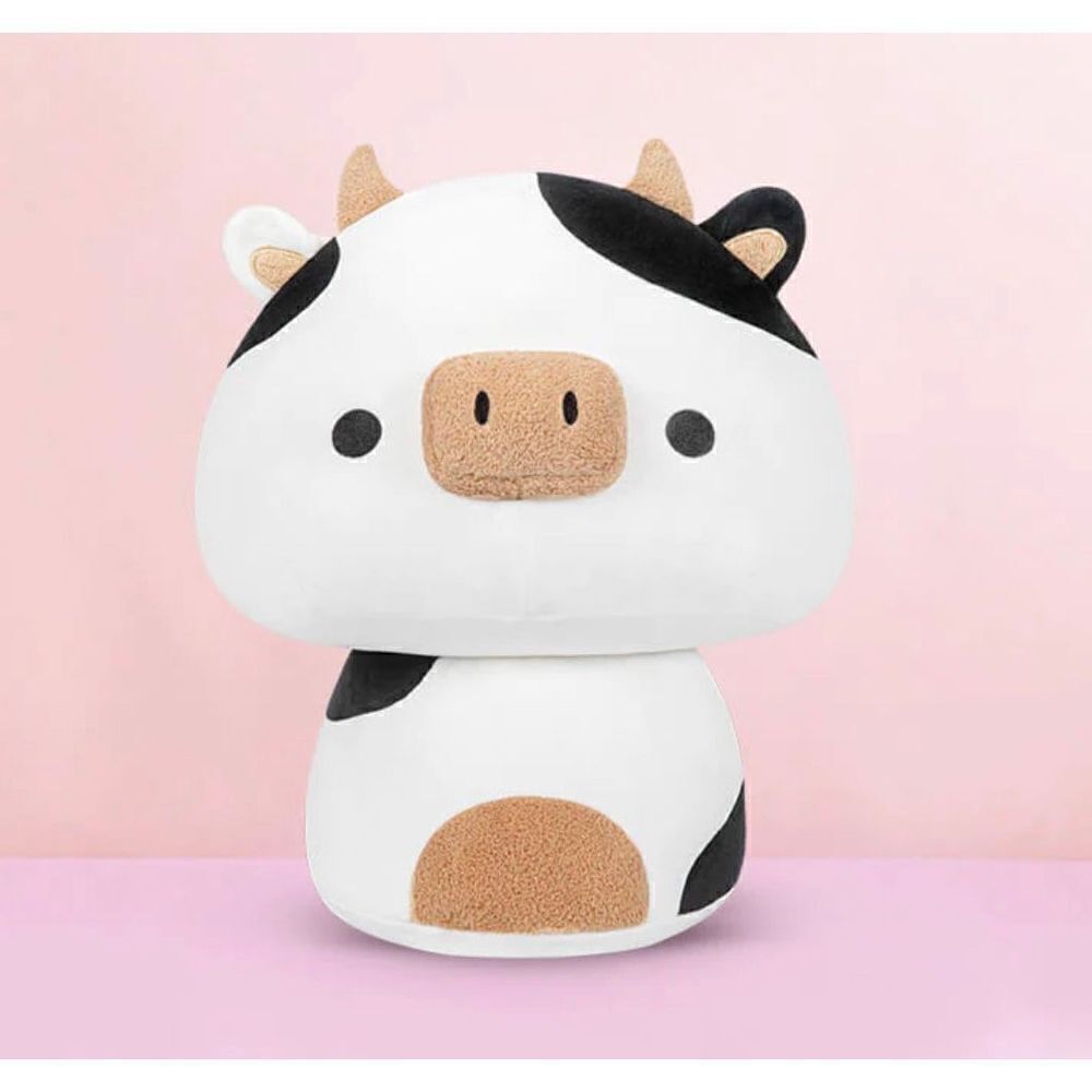 Mewaii Mushroom Family Cow Kawaii Plushie 8”